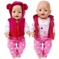 Animal Suit For 17 Inch Reborn Doll Jumpers Rompers Doll Clothes