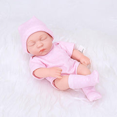 Reborn Doll Soft Vinyl Doll Holiday Party Gift Christmas Gift