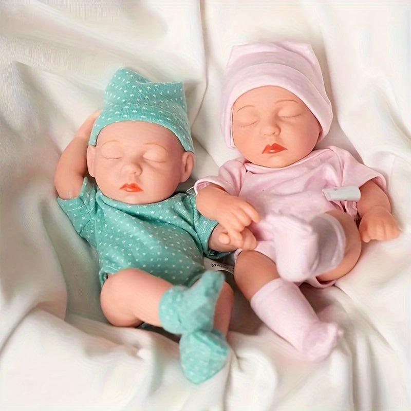 Reborn Doll Soft Vinyl Doll Holiday Party Gift Christmas Gift