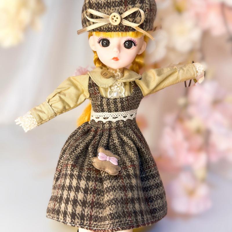 Skirt Suit BJD Changing Dress 11 8in Fashionable Party Outfit