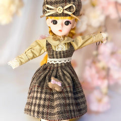 Skirt Suit BJD Changing Dress 11 8in Fashionable Party Outfit