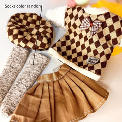 Skirt Suit BJD Changing Dress 11 8in Fashionable Party Outfit