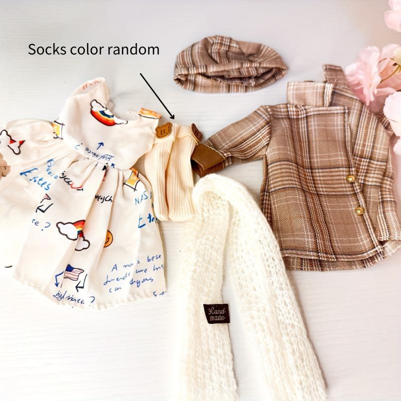 Skirt Suit BJD Changing Dress 11 8in Fashionable Party Outfit
