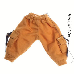Doll Clothes Cargo Pants Double Pocket