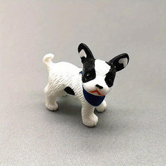 6pcs Dog Animal Set Mini Toy Home Craft Fairy Bonsai Decor Cake Decoration