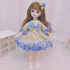 Ball Jointed Body Doll 1 6 BJD Doll With Dress DIY Toys Gift