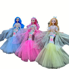Mermaid Doll Toy Princess Doll Wedding Dress Birthday Gift