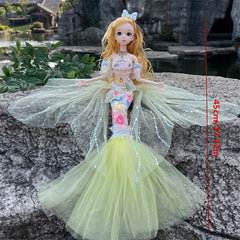 Mermaid Doll Toy Princess Doll Wedding Dress Birthday Gift