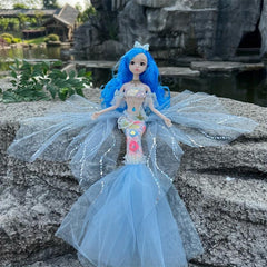 Mermaid Doll Toy Princess Doll Wedding Dress Birthday Gift