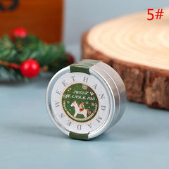 1/12 Dollhouse Mini Christmas Cookies Candy Tin Box Home Decor