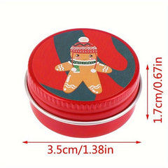 1/12 Dollhouse Mini Christmas Cookies Candy Tin Box Home Decor