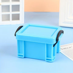 1:12 Dollhouse Storage Basket Box Model Living Room Decor