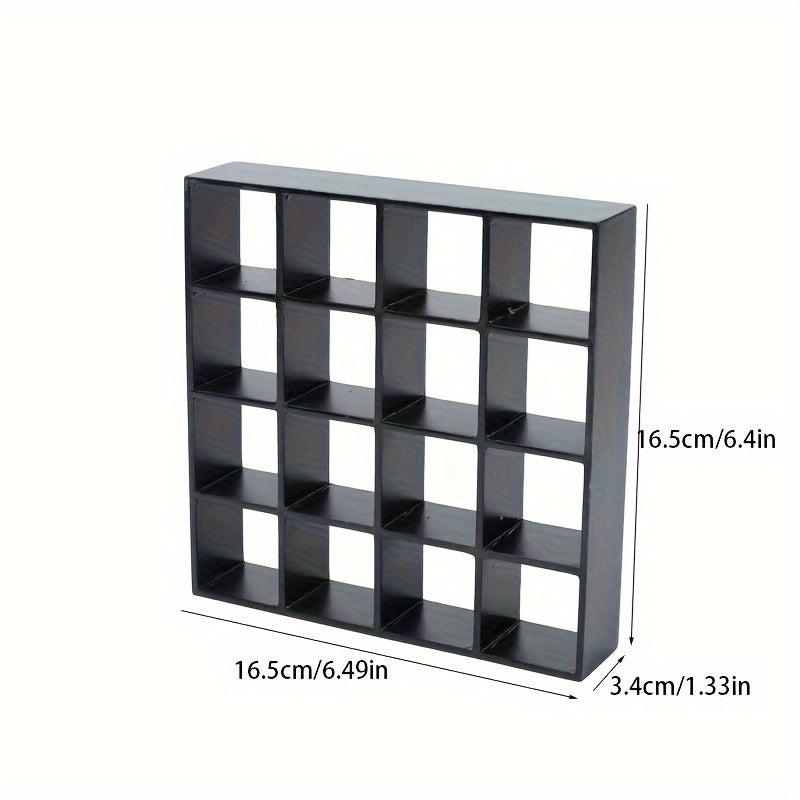 1:12 Dollhouse Mini Furniture 16 Grids Display Cabinet Shelf