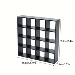 1:12 Dollhouse Mini Furniture 16 Grids Display Cabinet Shelf