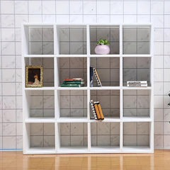 1:12 Dollhouse Mini Furniture 16 Grids Display Cabinet Shelf