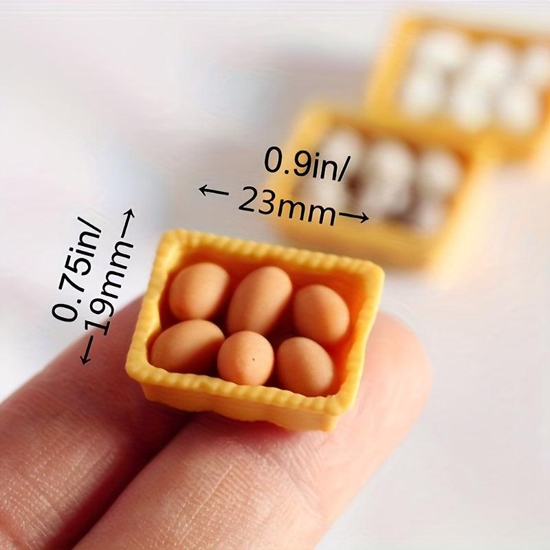 Dollhouse Food Play Life Scenery Boxed Egg Duck Quail Egg Gift