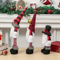 Christmas Dwarf Old Man Telescopic Doll Home Decoration Supplies