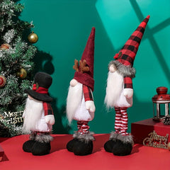 Christmas Dwarf Old Man Telescopic Doll Home Decoration Supplies