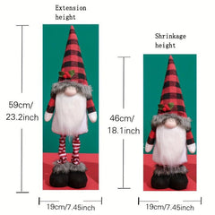 Christmas Dwarf Old Man Telescopic Doll Home Decoration Supplies