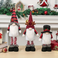 Christmas Dwarf Old Man Telescopic Doll Home Decoration Supplies