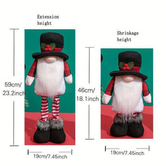Christmas Dwarf Old Man Telescopic Doll Home Decoration Supplies