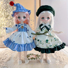Starry Eye Doll Dress Toy Pink Party Clothes Birthday Gift