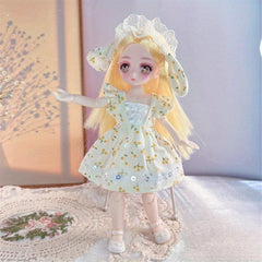 Starry Eye Doll Dress Toy Pink Party Clothes Birthday Gift