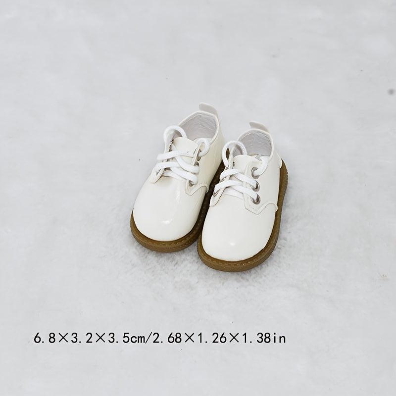 4pcs Doll Shoes Casual All match Small Shoes Single Shoes - 4 Colors