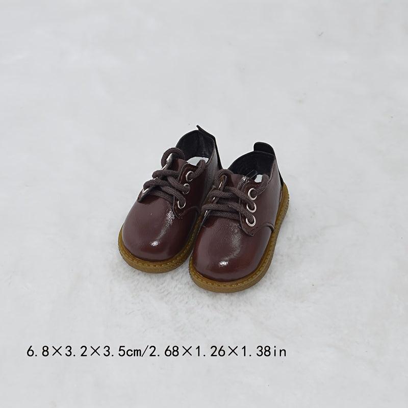 4pcs Doll Shoes Casual All match Small Shoes Single Shoes - 4 Colors