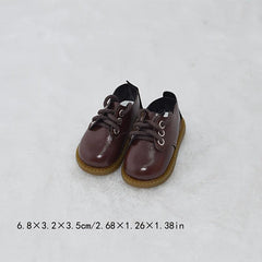 4pcs Doll Shoes Casual All match Small Shoes Single Shoes - 4 Colors