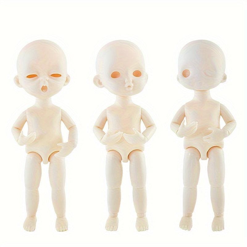 6 Inch Doll 1/12 Scale with 13 Joints Body for Halloween