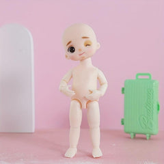 6 Inch Doll 1/12 Scale with 13 Joints Body for Halloween