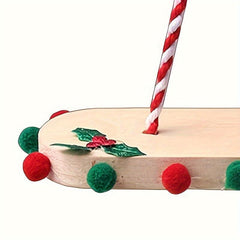 Wooden Board Swing for Dolls Christmas Gift