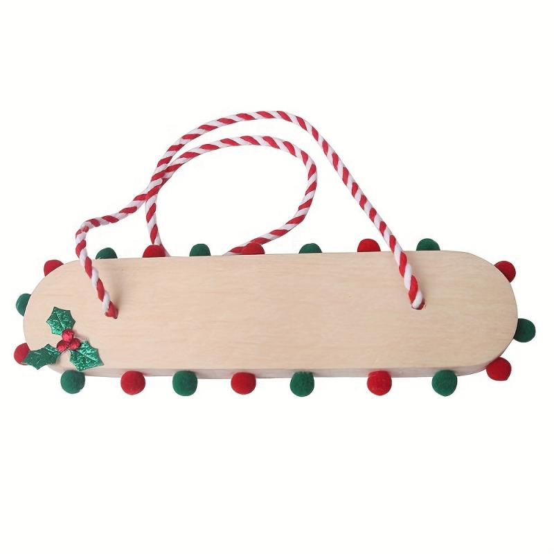 Wooden Board Swing for Dolls Christmas Gift
