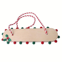 Wooden Board Swing for Dolls Christmas Gift