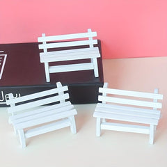 Mini Wooden Chair Creative Toy for Home Decor