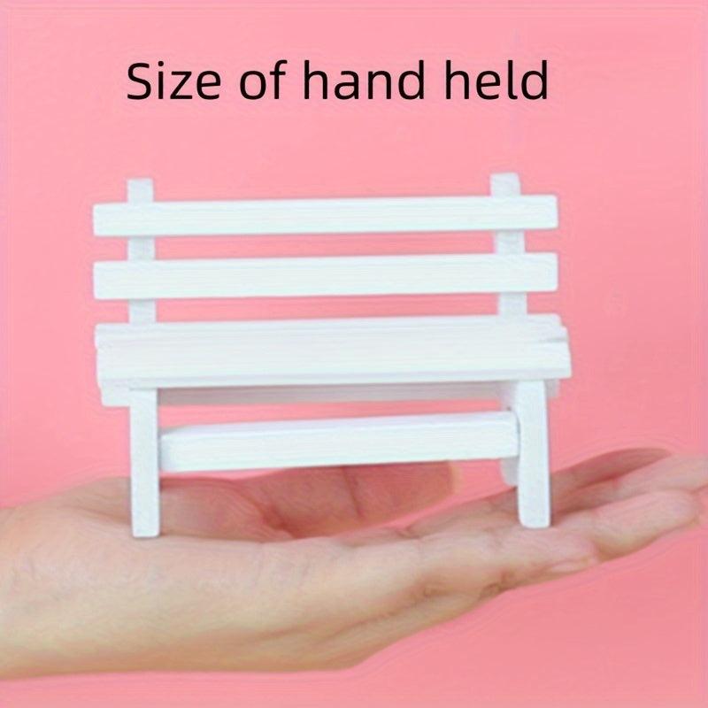 Mini Wooden Chair Creative Toy for Home Decor