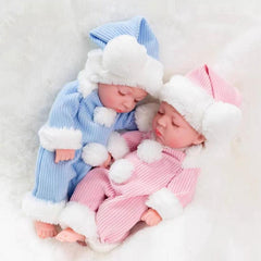 Reborn Doll Pajamas Set for Autumn and Winter Decor