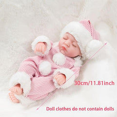 Reborn Doll Pajamas Set for Autumn and Winter Decor