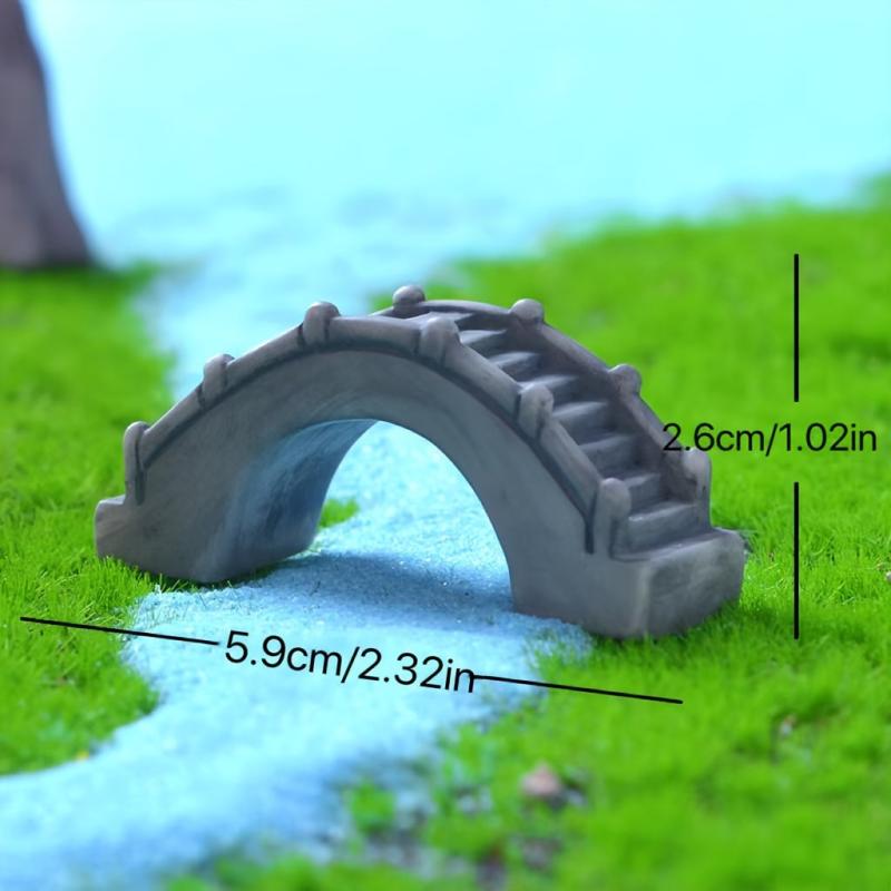 Plate Bridge Micro Landscape Bonsai Fish Tank Ornaments