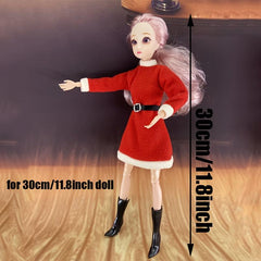 BJD Doll Toys Christmas Clothing Year Clothing Hat Gift 1 6