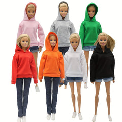 81in Sports Sweatshirt & Jeans Costume for Dolls