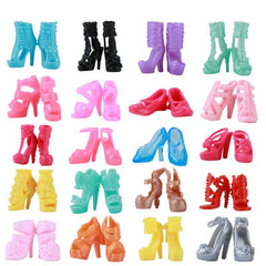 Princess Doll Accessory Shoes Boots - Random Style