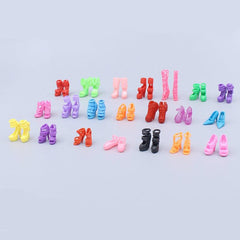 Princess Doll Accessory Shoes Boots - Random Style
