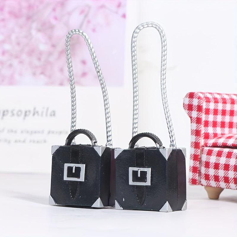 Dollhouse Shoulder Bag Toy Handbag Backpack Doll Decor DIY Accessory
