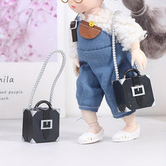 Dollhouse Shoulder Bag Toy Handbag Backpack Doll Decor DIY Accessory