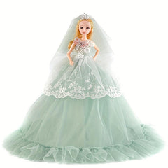 Wedding Dress Princess Doll Pendant Toy Halloween Gift