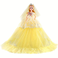 Wedding Dress Princess Doll Pendant Toy Halloween Gift