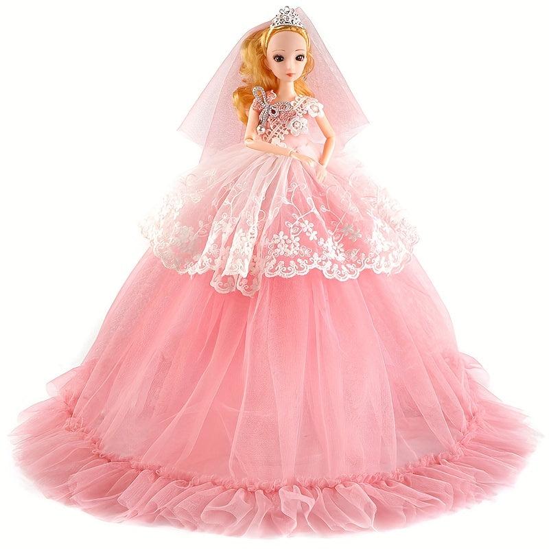 Wedding Dress Princess Doll Pendant Toy Halloween Gift