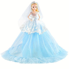 Wedding Dress Princess Doll Pendant Toy Halloween Gift